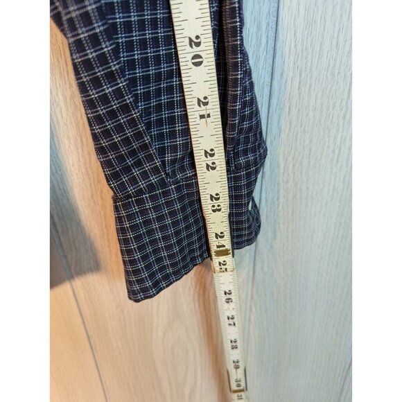 Polo Ralph Lauren Shirt Men 2XL Blue Plaid Button Down Lowell Sport Blue Pony - Picture 4 of 5